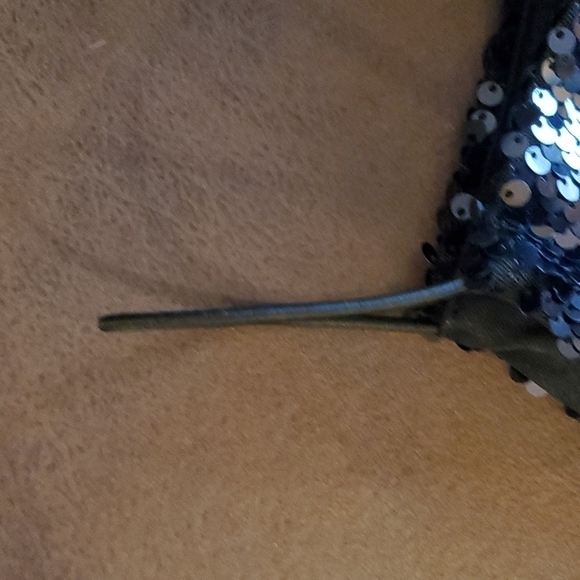 BLUSH BJ sequined halter womens size medium - Picture 5 of 6